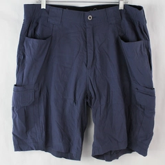 Eddie Bauer Men's Blue Cargo Hiking Shorts Size 38