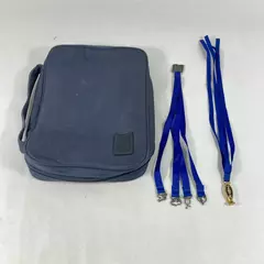 White Dove Designs Blue Nylon Bible Cover Size L
