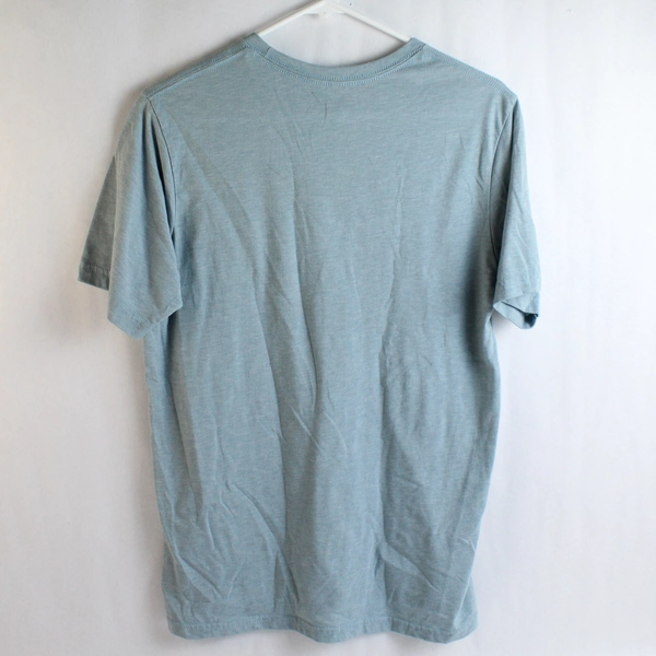 Next Level Apparel Women's Blue Fungi To Be With Short Sleeve Shirt Size M