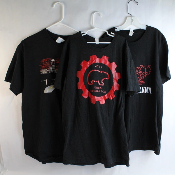 Lot of 3 McMinnville High School Black Grizzly Gear Shirts Unisex Sizes M & L