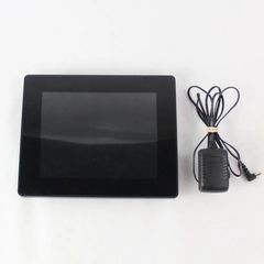 Aluratek Model ADPF08SF 8-Inch Digital Photo Frame Black Tested & Working 