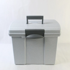 Newell Office Products Light Gray Spacemaker Storage Container Lid and Handle