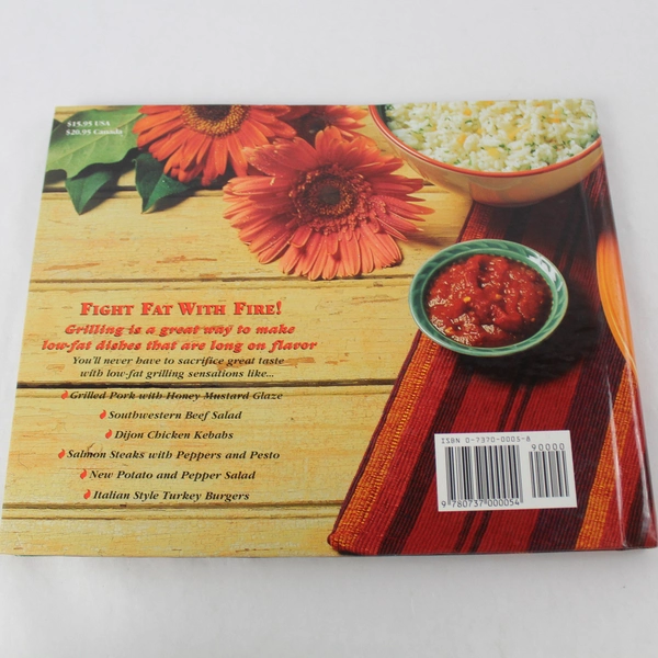 Low Fat Cooking on the Grill Time-Life Books Recipe Book Spiral Hardcover