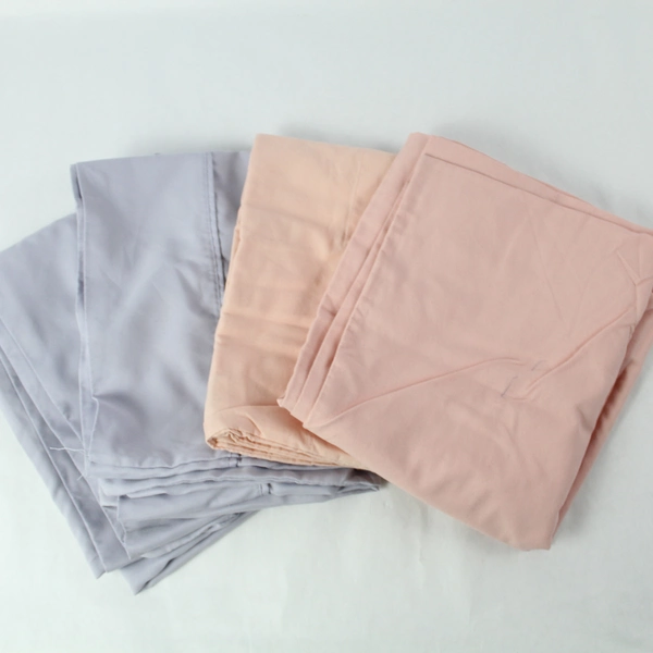 Lot of 4 Pink & Lavender Queen Size Pillowcases Scrap Fabric Crafting DIY