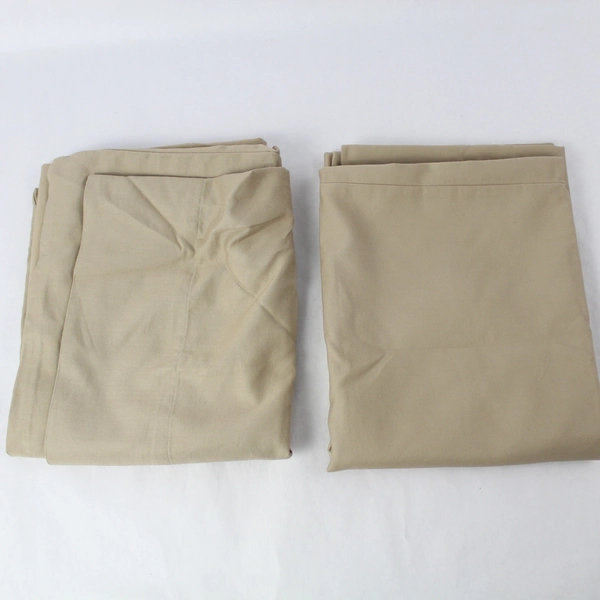Mixed Lot of 7 Beige & Brown Queen Size Pillowcases Scrap Fabric Crafting DIY
