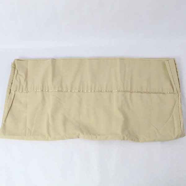 Set of 2 JCPenney Home Beige King Size Pillowcases Scrap Fabric Crafting DIY