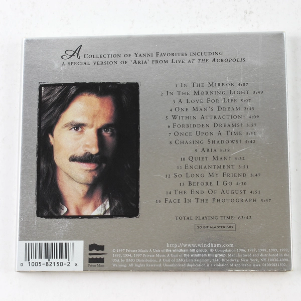 Yanni In the Mirror CD 1997 Private Music