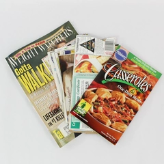 Lot of Vintage Newspaper Magazine Recipe Cards Pre-Owned Ephemera Scrapbooking