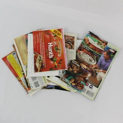 Lot of Vintage Recipe and Misc. Paper Pre-Owned Ephemera Scrapbooking