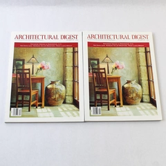 Lot of 2 Vintage Architectural Digest Magazine December 1994 Furniture Catalog