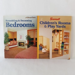 Lot of 2 Vintage Sunset Books Home Design Paperbacks Room Remodel and Decor