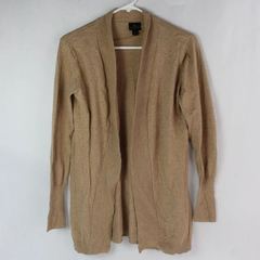 Worthington Tan Open-Front Cardigan Women's Size Small