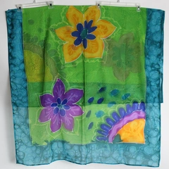 Vintage Women's Sarong Sulu Tropical Pattern Instructional Guide For Styles