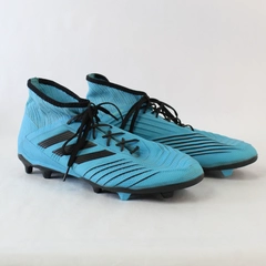 Adidas Men's Predator Blue and Black Control Skin Soccer Cleat Boots Size 11.5