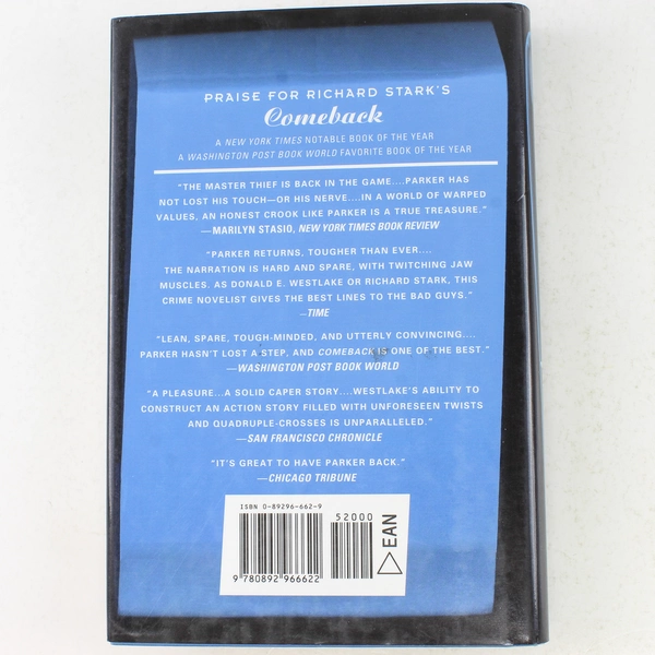 Backflash by Richard Stark 1998 Hardcover