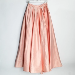 Vintage Dave & Johnny Pink Floor-Length Skirt Women's Size 3/4 Lined