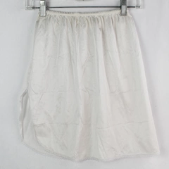 Vintage Bali White Half Slip Elastic Waistband Women's Size Small