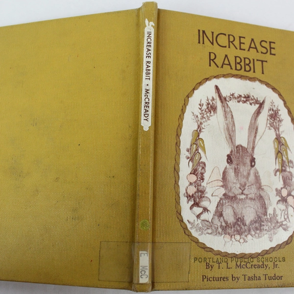 Increase Rabbit by T.L. McCready Jr. Vintage 1958 Ariel Hardcover Book