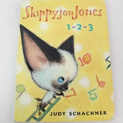 Skippyjon Jones 1-2-3 by Judy Schachner Board Book