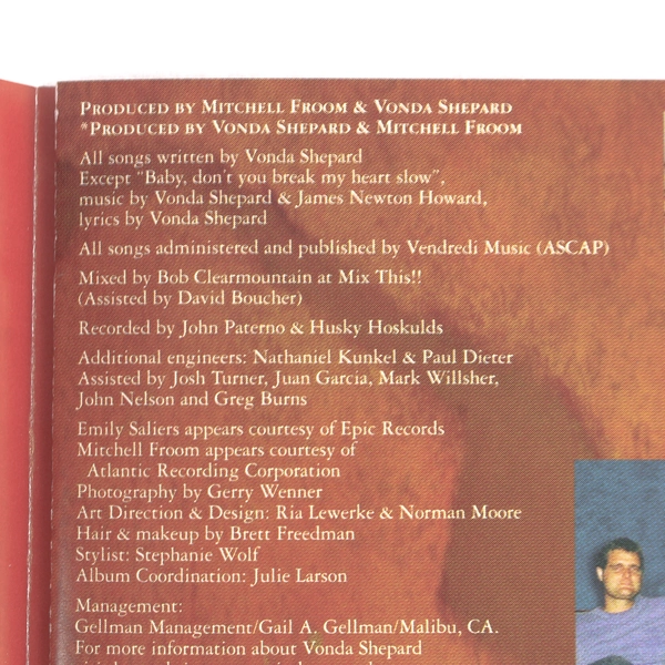 Vonda Shepard by 7:30 1999 CD Three Roads Inc