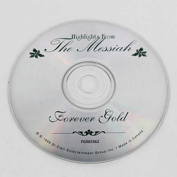 Highlights from the Messiah Forever Gold St. Clair Entertainment 1999 CD