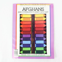 Vintage McCall's Afghans Vol 8 1982 ABC Needlework & Crafts