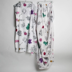 Disney Princess White Twin Flat and Fitted Bed Sheets Set