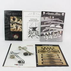 Lot of 5 Decorative Cabinet Hardware & Knobs Design Catalogs 1997 2002 2007