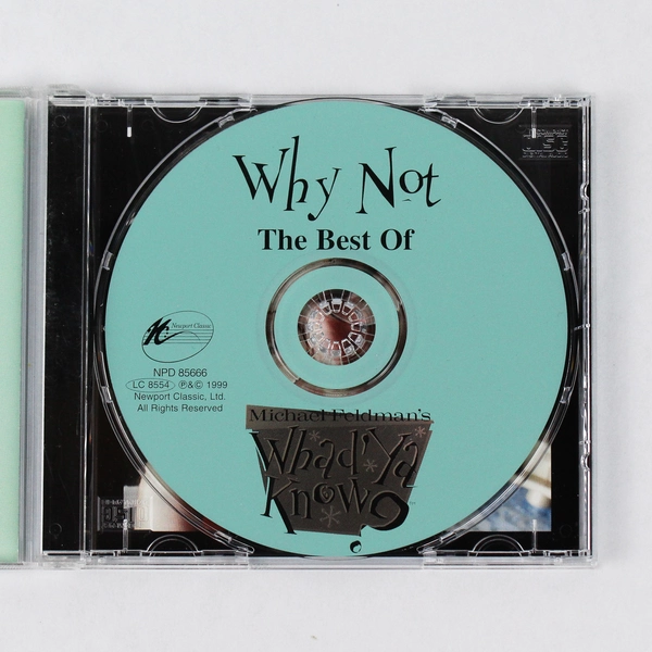Michael Feldman’s Whad’ Ya Know? 1999 CD tested Wisconsin Public Radio