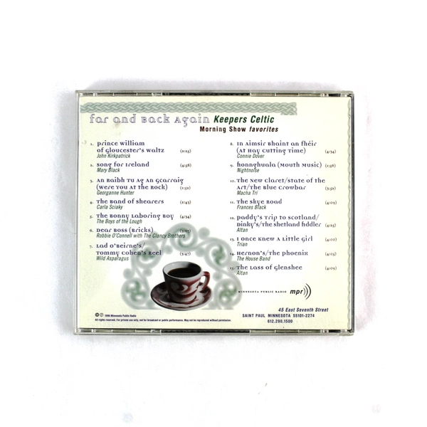 Far And Back Again Keepers Celtic 1996 CD Minnesota Public Radio