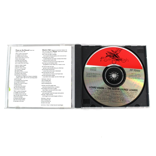 Lizard Vision Album by The Austin Lounge Lizards 1991 CD Flying Fish Records