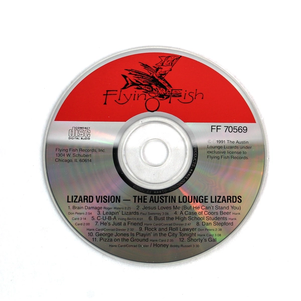 Lizard Vision Album by The Austin Lounge Lizards 1991 CD Flying Fish Records