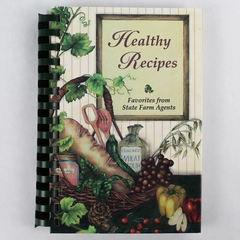 VTG Healthy Recipes 1996 Cookbook Morris Press Hardcover Spiral Bound
