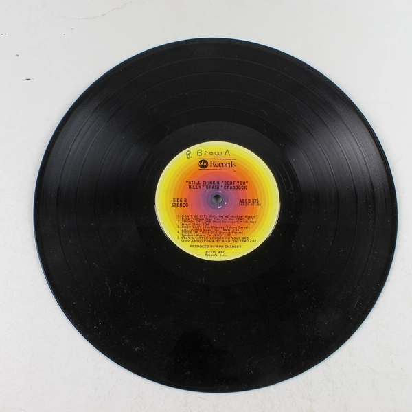 Billy Crash Craddock Still Thinkin' Bout You ABCD-875 1975 Vinyl LP Record