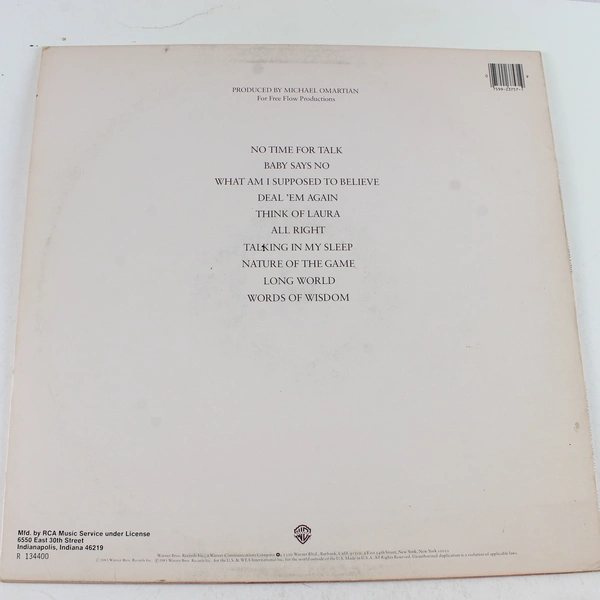 Christopher Cross Another Page Vinyl LP 1983 Warner Bros. Good Condition