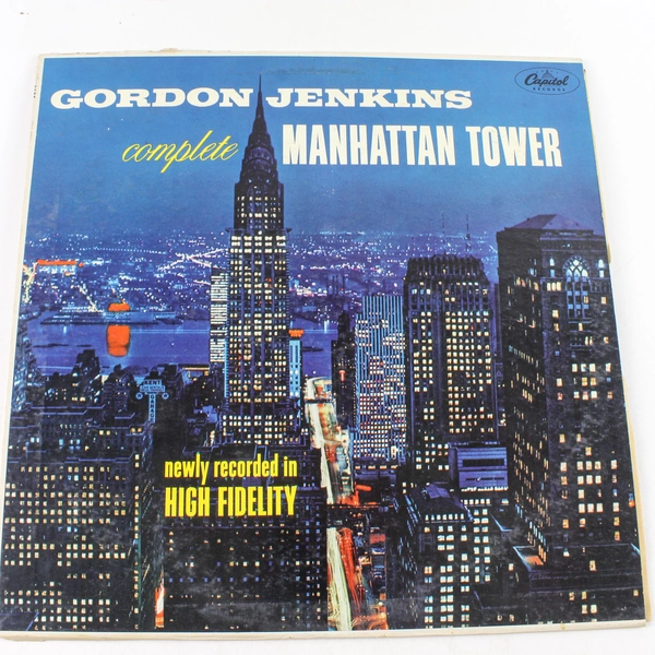 Gordon Jenkins Manhattan Tower 1956 Vinyl Record Capitol T 766 - Good Condition