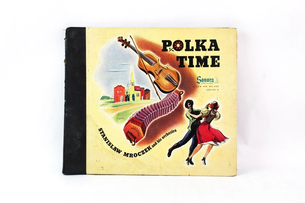 Vtg Sonora Polka Time Stanislaw Mroczek & His Orchestra x4 10" Shellac Records