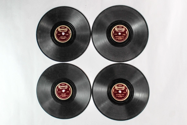 Vtg Sonora Polka Time Stanislaw Mroczek & His Orchestra x4 10" Shellac Records
