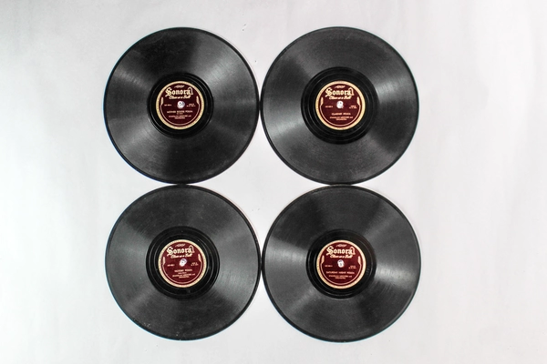 Vtg Sonora Polka Time Stanislaw Mroczek & His Orchestra x4 10" Shellac Records