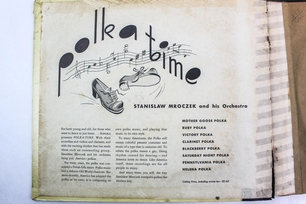 Vtg Sonora Polka Time Stanislaw Mroczek & His Orchestra x4 10" Shellac Records