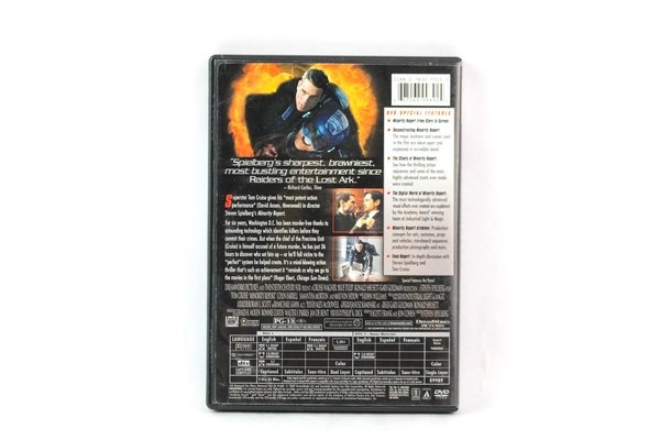 Minority Report DVD with Bonus Features 2002 20th Century Fox Tom Cruise
