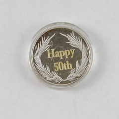 1 Troy Ounce 50th Anniversary Someone Special Token Engraved