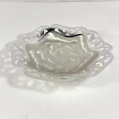 Vintage 1974 WMF Ikora 3 Legged 8 Inch Silver Plated Bowl Made In Germany 6401