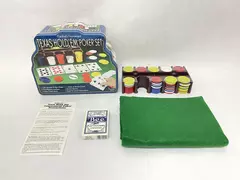 Cardinal Tournament Texas Hold 'Em Poker Set with Chips & Cards 2004