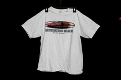 Alstyle Huntington Beach Surf City California Cotton T-Shirt Adult Size Medium
