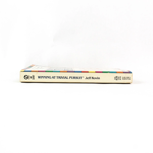 Winning At Trivial Pursuit by Jeff Rovin 1984 Signet Paperback
