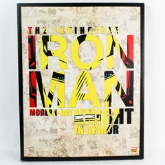 Artissimo Marvel The Invincible Iron Man Canvas Print Wall Art 15x19"