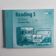 Christian Light Education Reading 5 Study Guide Answer Key 2nd Edition