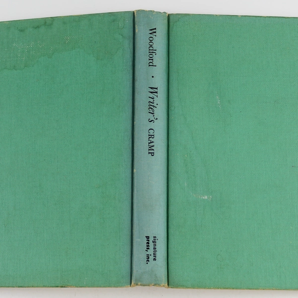 Writer's Cramp By Jack Woodford Copyright 1953 Signature Press Hardcover Novel