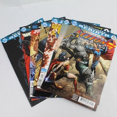 Lot of 7 DC Universe Rebirth Paperback Comic Books Batman Superman Etc.